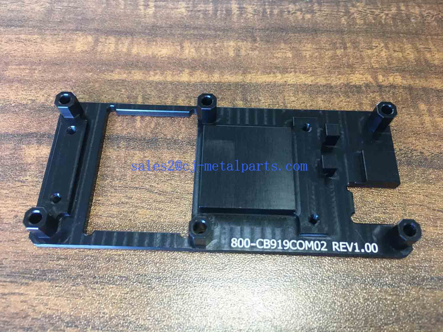 OEM CNC anodized aluminium rear mounting plate-- OEM CNC anodized aluminium rear mounting plate--